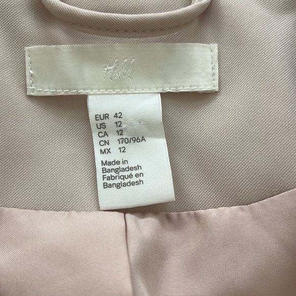 H&M Cream Blazer - Picture 5 of 7